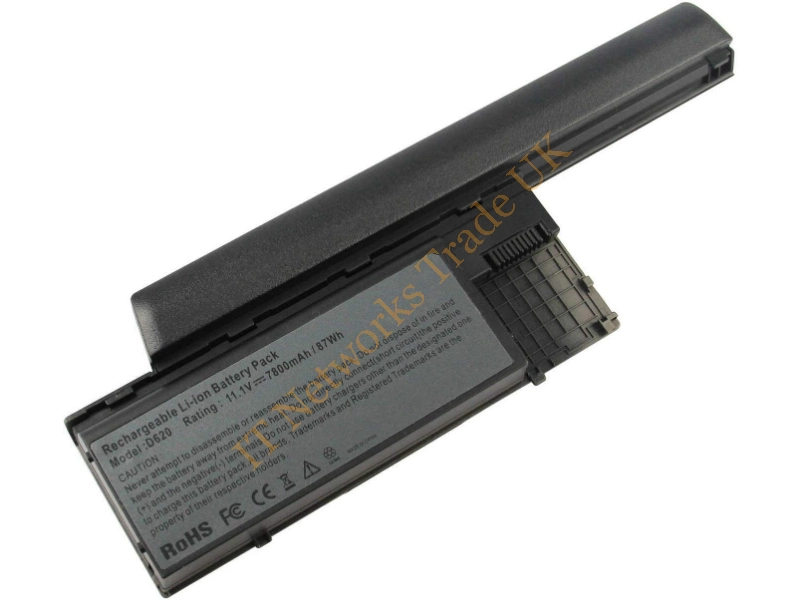 0UD088 Dell 85Whr 11.1V 9-Cell Li-Ion Battery for Latitude D620, D630, D631, D640, Precision M2300 Laptop Battery