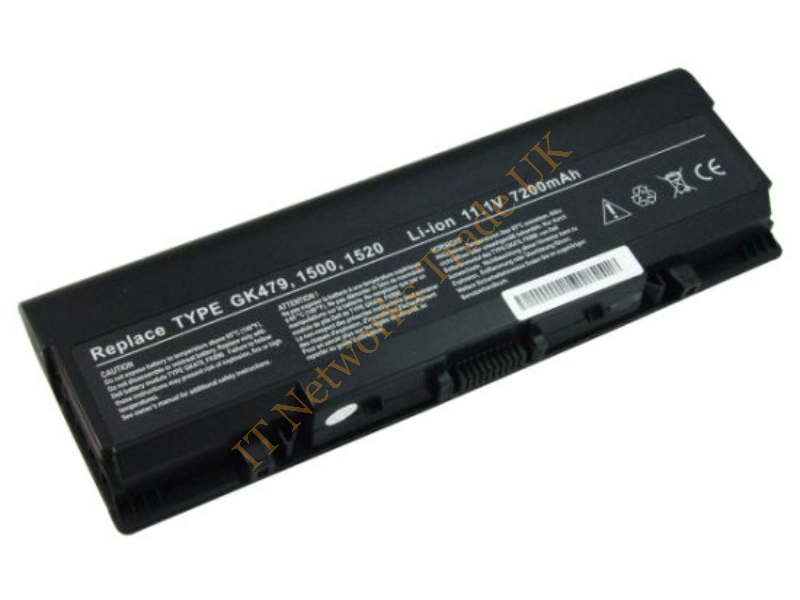 0UW284 Dell 56Whr 6-Cell 11.1V Li-Ion Battery for Inspiron 1520, 1521, 1720, 1721, Vostro 1500, 1700 Laptop Battery