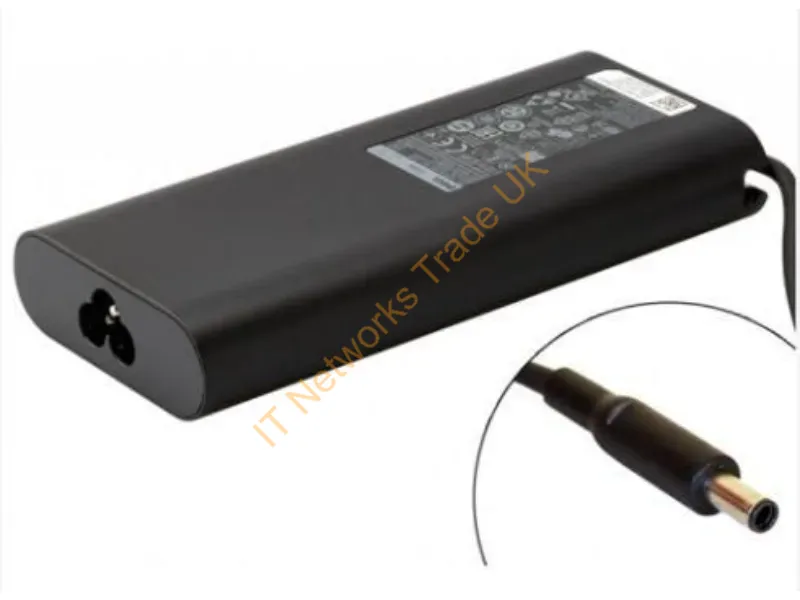 0V363H - DELL 130W Barrel AC Adapter for Slimline Latitude XPS 15 (9530/9550) with UK Plug