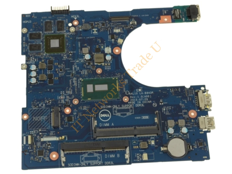 0VFD5V Dell System Board (Motherboard) Core i7 2.4GHz