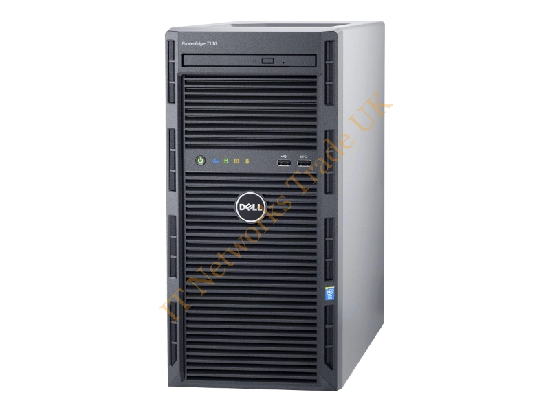 0VKKNT Dell PowerEdge T130 1S Server System with Xeon E3-1220V5 1P CPU 8GB RAM 1TB Hard Drive