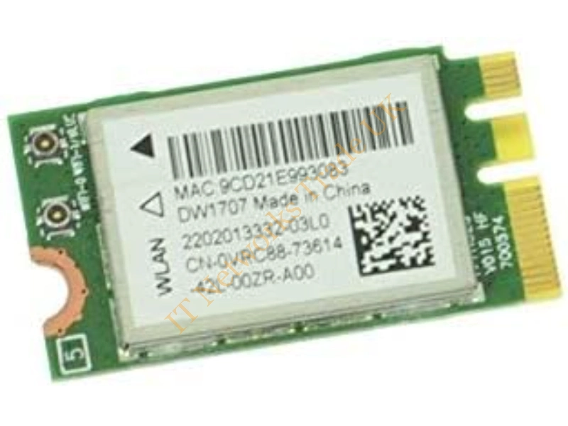 0VRC88 Dell Wirelss Wifi LAN Card DW1707 802.11b/g/n Internal Mini Bluetooth 4.0 Inspiron 3147