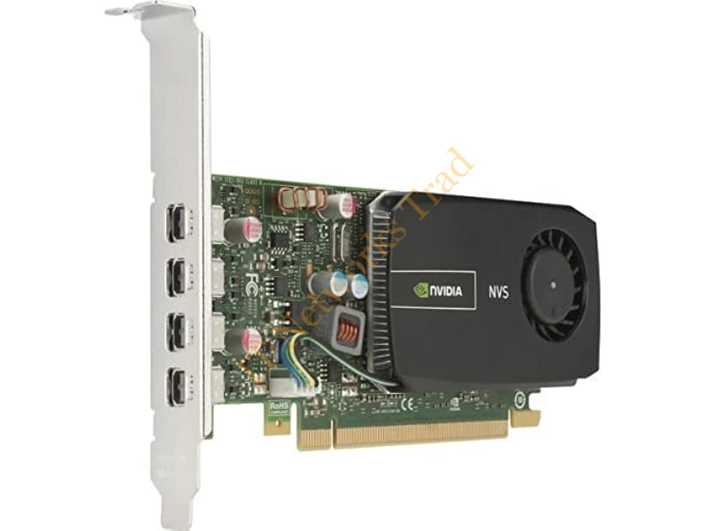 0VTF5K Dell nVidia NVS 510 2GB DDR3 128-Bit Cuda 192 PCI Express 3.0 x16 Video Graphic Card