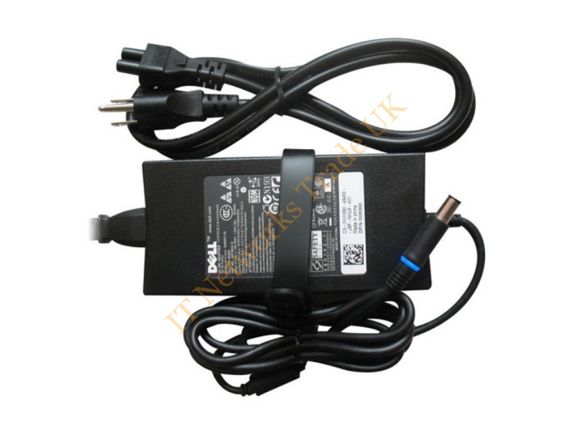 0W520F Dell 90Watt Slim 2-Pin AC Adapter Power Adapter