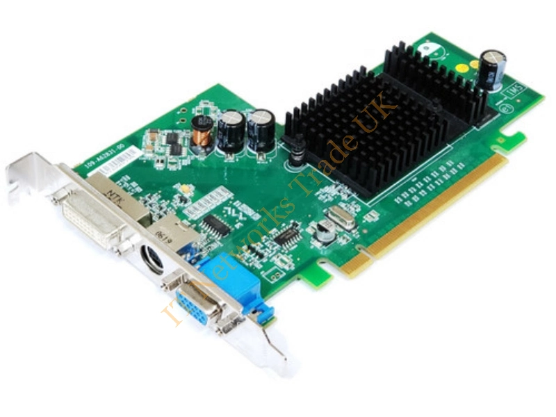 0W5320 Dell ATI Radeon X300 128MB PCI Express with DVI/VGA/TV Outs Video Graphics Card