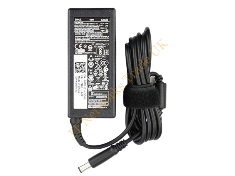0W6052 Dell 65W 19.5V 3.34A AC Adapter Includes Power Cable Power Adapter