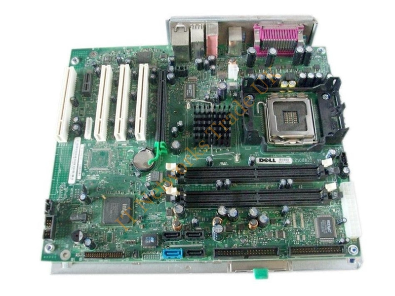 0WG851 Dell System Board for Precision Workstation 370 Server Motherboard