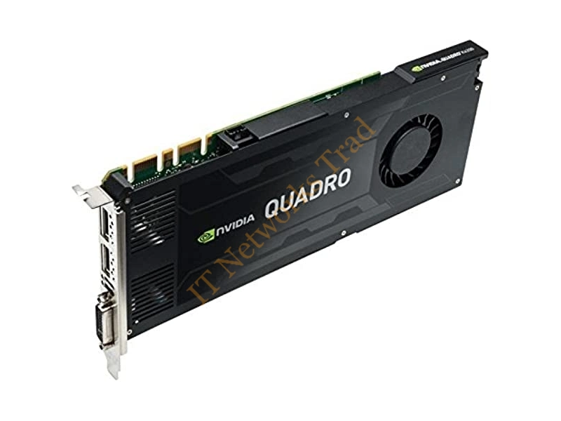 0WNNF0 Dell nVidia Quadro K4200 4GB 2 x DisplayPort / Dual Link DVI-I Video Graphics Card