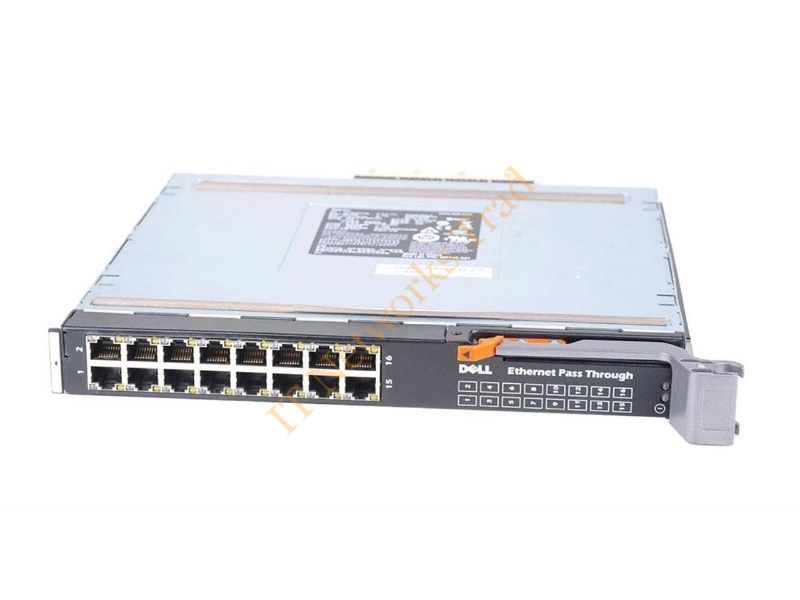 0WW060 Dell 16-Port 1GB Ethernet Pass Through Expansion Module for PowerEdge M1000E Storage Device
