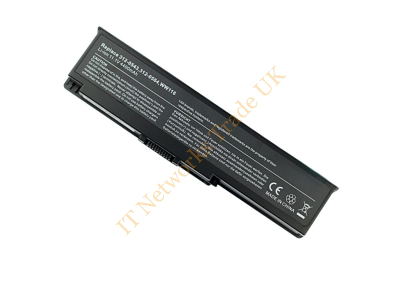 0WW118 Dell 6-Cell Li-Ion Battery Laptop Battery