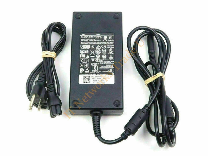 0WW4XY Dell 180-Watts 3-Prong AC Adapter with Power Cord Power Adapter