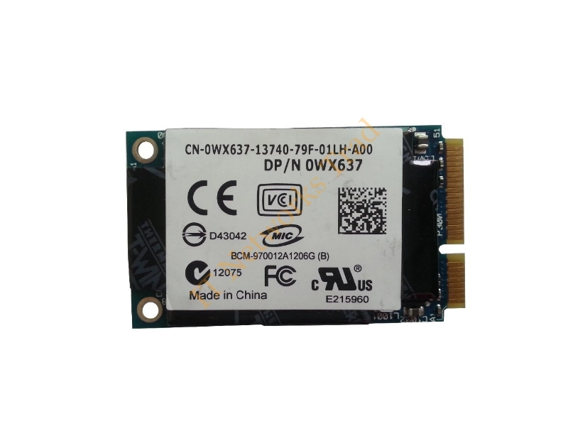 0WX637 Dell / Broadcom Blu-Ray HD Decoder Mini PCI Express Video Graphic Card