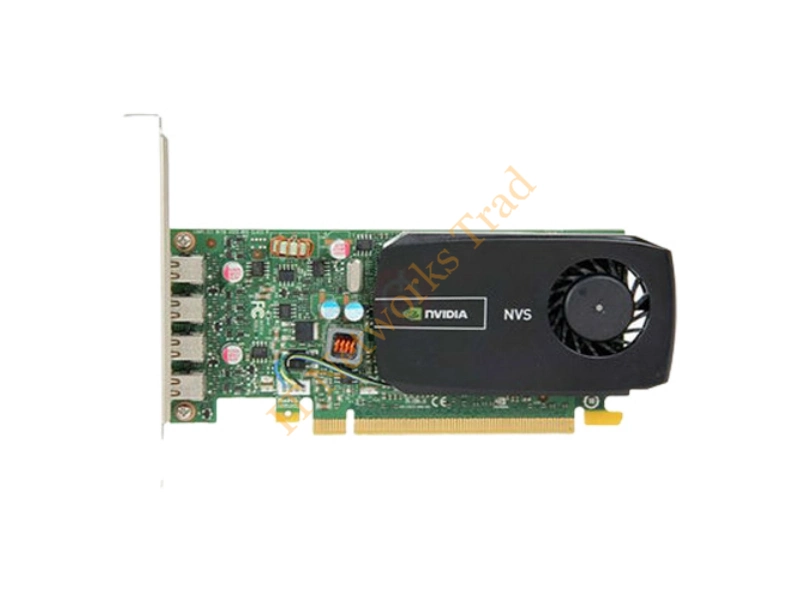 0WX82T Dell nVidia NVS 510 2GB DDR3 128-Bit Cuda 192 PCI Express 3.0 x16 Video Graphic Card