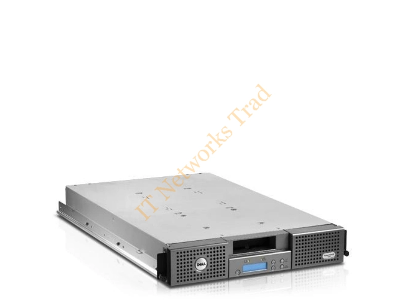 0X209R Dell 16-Slot LTO-3 SCSI 2U Rack-Mountable Autoloader for PowerVault 124T Tape Library Tape Drive Storage
