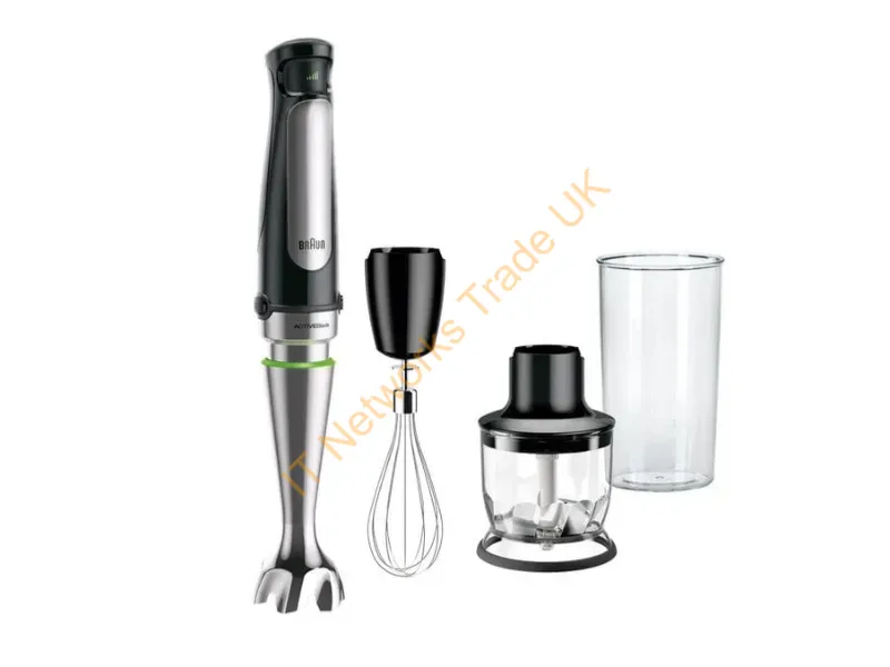 0X22111287 - Braun MQ 7025X 0.6 L Immersion blender 1000 W Black, Stainless steel