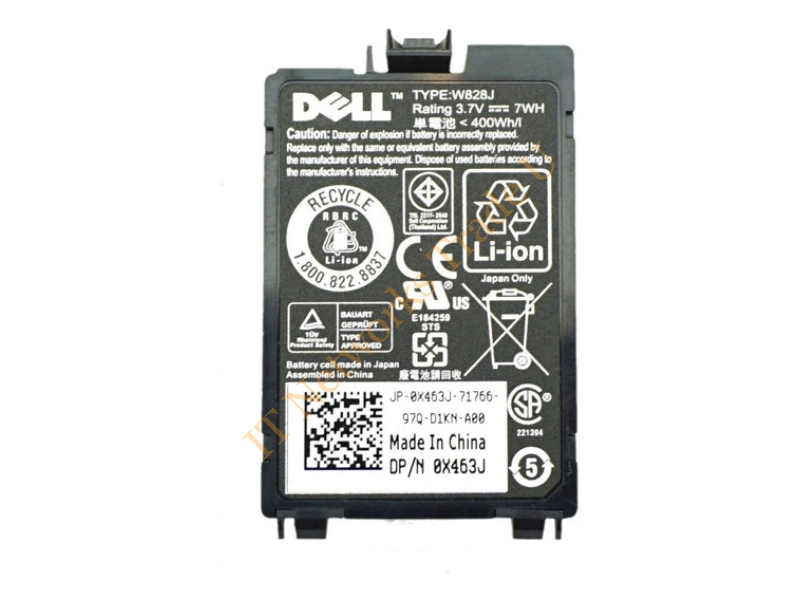 0X463J Dell Perc 6/i Battery for PowerEdge M610 Raid Controller