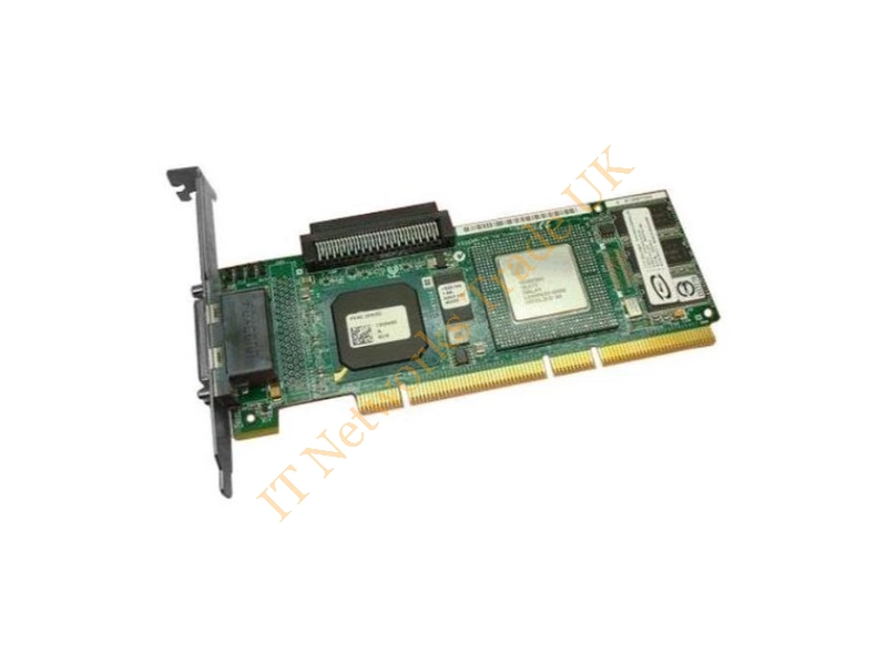 0X511 Dell Dual Port Ultra-320 SCSI PCI Express RAID Controller for Precision Workstation 320 Storage