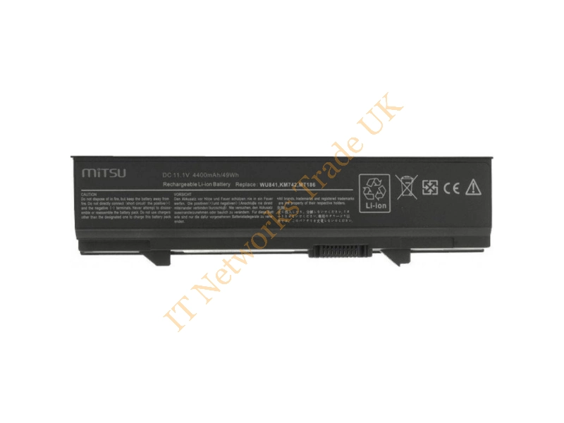 0X644H Dell 56Whr 6-Cell Li-Ion Battery for Latitude E5400, E5410, E5500, E5510 Laptop Battery