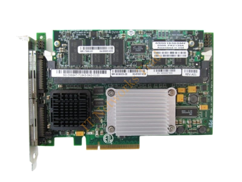 0X6847 Dell PERC 4e/DC PCI-Express Controller Card Raid Controller