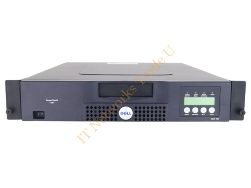 0X6956 Dell PV122T Powervault 122T SDLT SCSI Tape Autoloader Tape Drive Storage