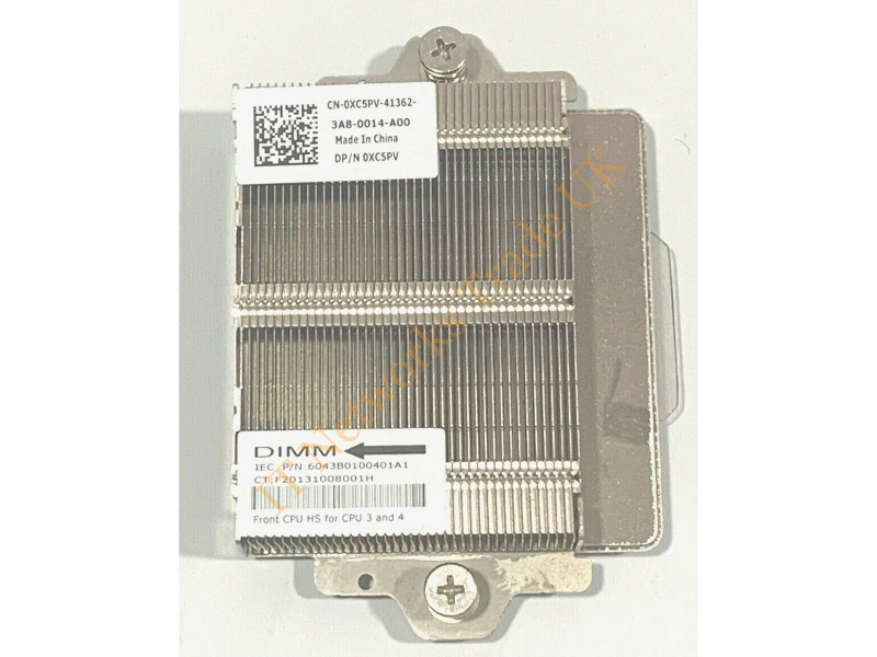 0XC5PV Dell CPU Heatsink Assembly for PowerEdge C6145