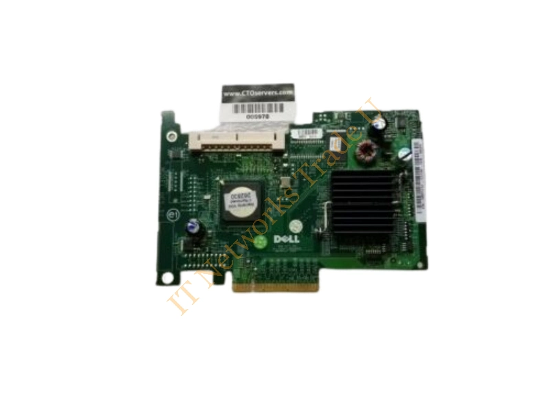 0XF582 Dell PERC 5I SAS PCI-Express RAID Controller Card