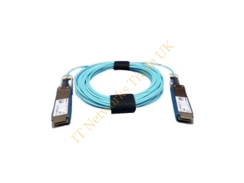 0XFDRT Dell 10m 100G QSFP28 Active Optical Cable