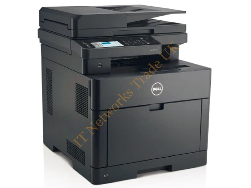 0XT7P5 Dell S2825cdn LaserJet Multifunction Printer (Printer / Copier / Fax / Scanner) 30 ppm 300-Sheets Automatic Duplex Gigabit Ethernet USB