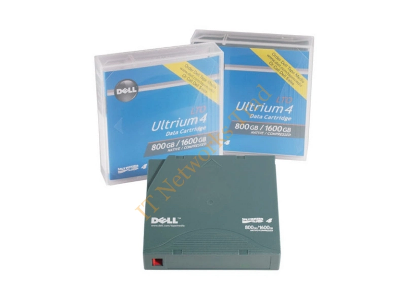 0XW259 Dell 800GB/1600GB LTO Ultrium 4 Tape Media for PowerVault LTO-4-120 Tape Drive Storage