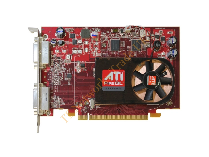 0Y105D Dell ATI FireGL V3600 256MB PCI Express x16 DVI Video Graphics Card
