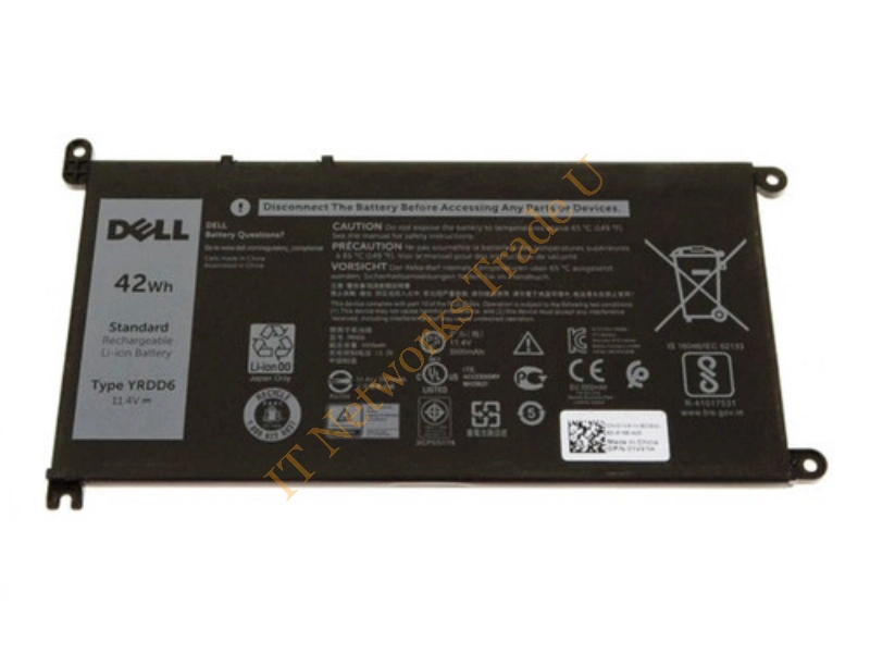 0Y3F7Y Dell 4-Cell 3500mAh 42Wh 11.1V Li-ion Battery for Inspiron 15-5567 Laptop Battery