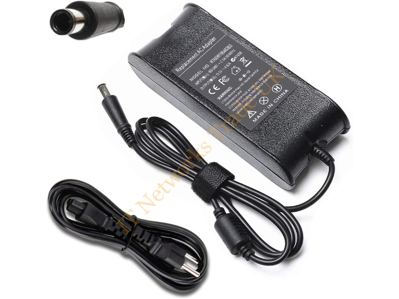 0Y808G Dell 90W 19.5V 4.62A 5mm Tip PA-3E Slim AC Adapter Power Adapter