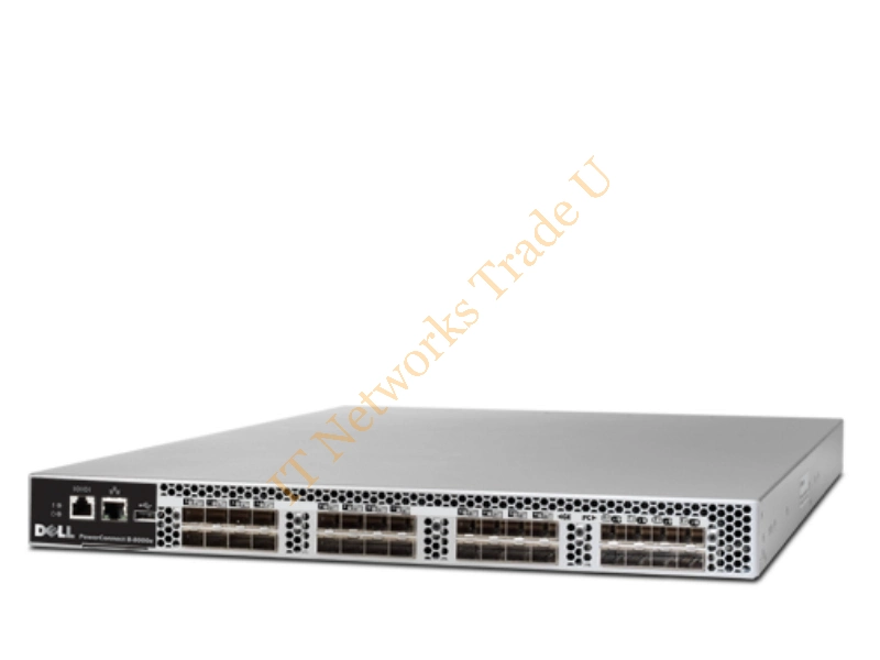 0YD2HC Dell PowerConnect B-8000e 32-Port/24-Port Active SFP+ Fiber Channel 10GB/s Layer3 Network Switch