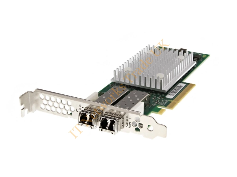 0YH1DK Dell Qlogic 2692 Dual Port 16Gb/s Fibre Channel PCI-Express 3.0 x8 Host Bus Adapter Fiber Channel Controller
