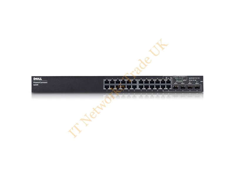 0YJ015 Dell PowerConnect 5316M 6-Port 6 x 10/100/1000 Gigabit Ethernet Switch Module for PowerEdge 1855 Networking Accessory