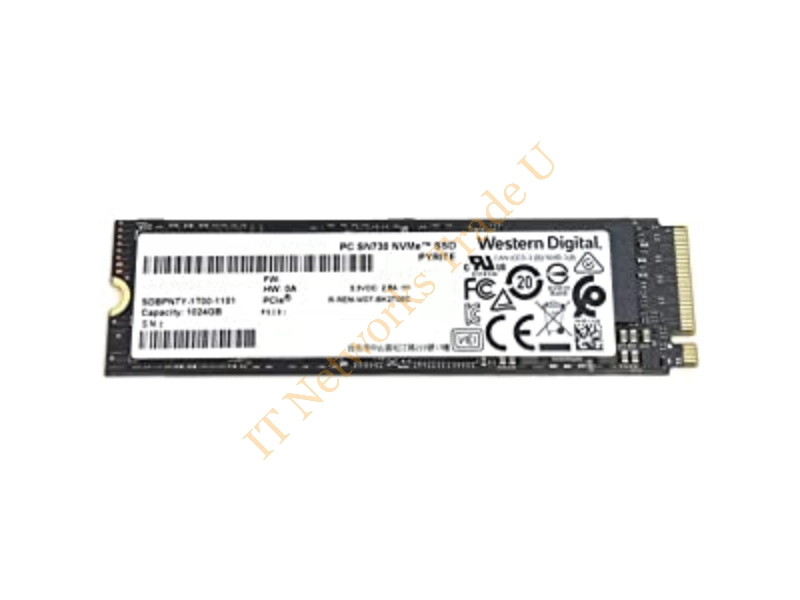 0YVT3N Dell 1TB Multi-Level Cell (MLC) PCI Express 3.0 x4 NVMe M.2 2280 Solid State Drive SSD Storage