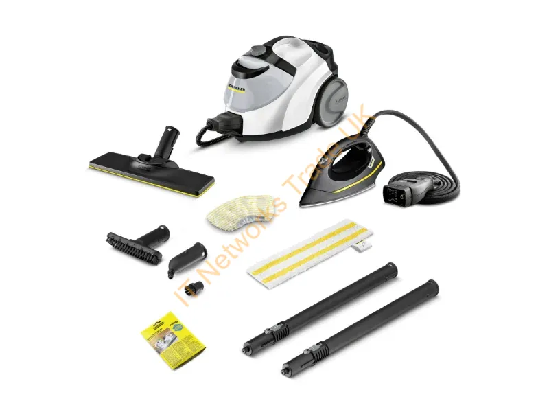 1.512-661.0 - K�rcher SC 5 EasyFix IRON Cylinder steam cleaner 1.5 L 2250 W Black, White