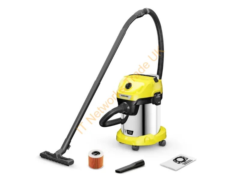 1.628-575.0 - K�rcher WD 3-18 S 17 L Drum vacuum Dry&wet 225 W Bagless