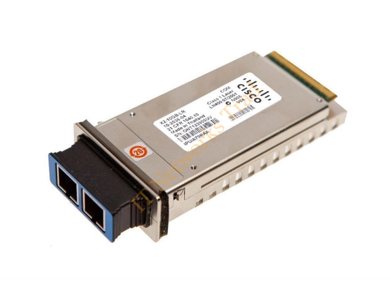 10-2036-04 Cisco Single-mode 10Gb/s 10GBase-LR Fiber 10km 1310nm Duplex SC Connector X2 Transceiver Module