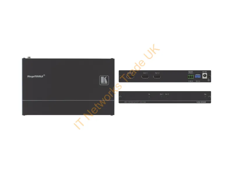 10-804080190 - Kramer Electronics Vm-2H2 Video Line Amplifier Black