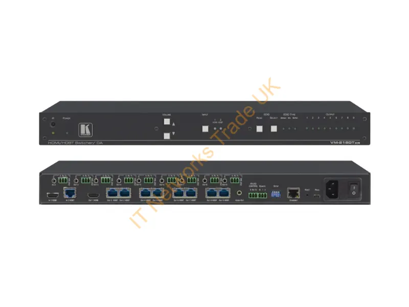 10-80432030 - Kramer Electronics Vm-218Dtxr Av Transmitter Black