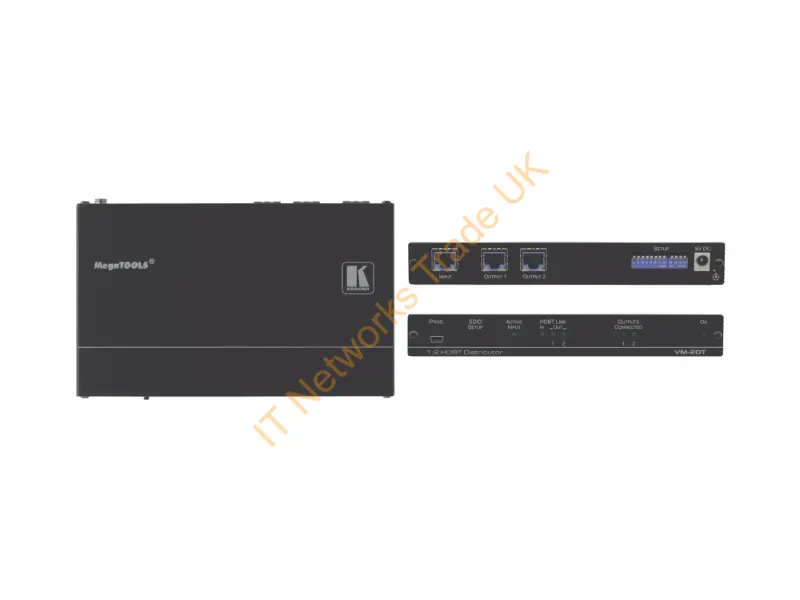10-80444090 - Kramer Electronics Vm-2Dt Video Line Amplifier Black
