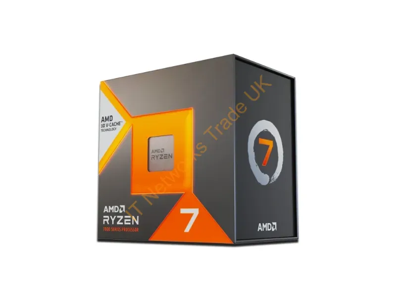 100-000000910A - Amd Ryzen 7 7800X3D Processor 4.2 Ghz 96 Mb L3 Box