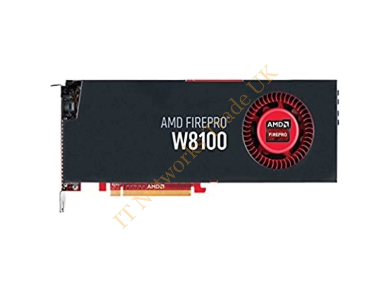 100-505738 ATI FirePro W8100 16GB GDDR5 512-Bit PCI Express 3.0 x16 4x DisplayPort/ CrossFire Supported Workstation Video Graphics Card