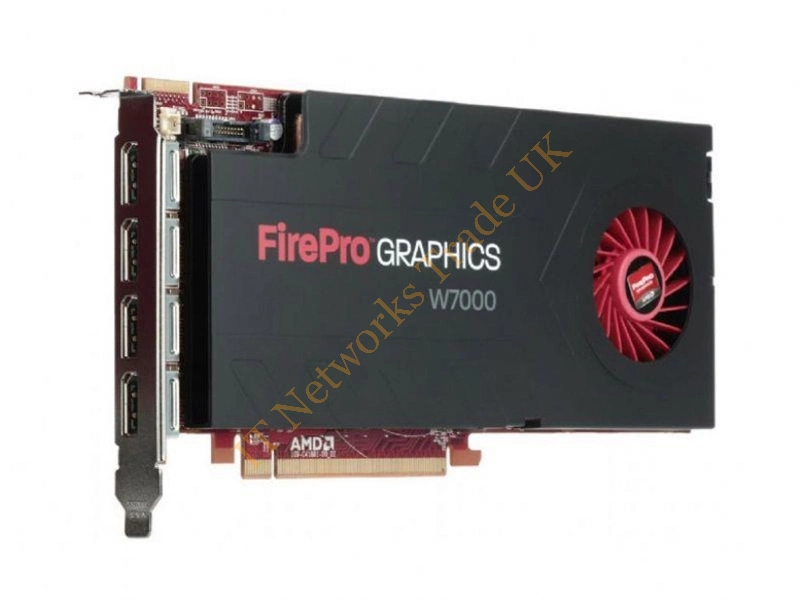 100-505848 Sapphire 31004-31-40r FirePro W7000 4GB GDDR5 256-Bit PCI Express 3.0 4x DisplayPort Video Graphics Card