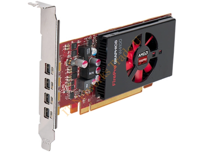 AMD 100-505979 FirePro W4100 2GB GDDR5 graphics card