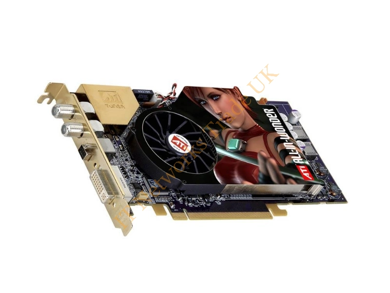 100-714301 ATI All-In-Wonder Radeon X800L 256MB 256-Bit GDDR3 PCI Express X16 DVI HDTV VIVO CATV IO Port Video Graphics Card