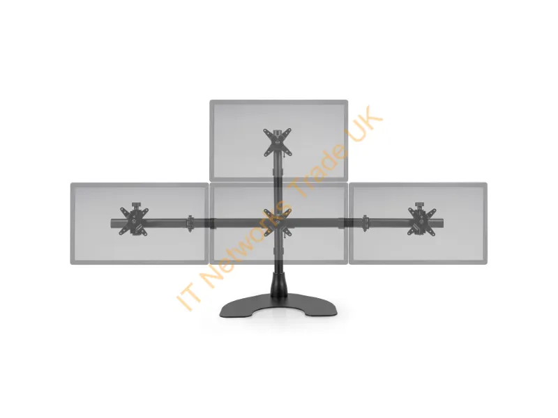100-D28-B13 - Hat Design Works 100-D28-B13 Monitor Mount / Stand 34" Black Desk