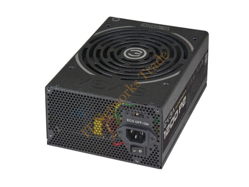 100-PS-1200-GR EVGA Corporation 1200-Watts Classified SR 2 Power Supply 100A 12V