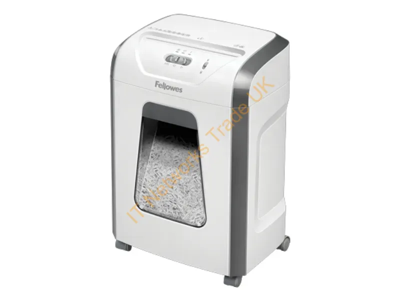 100017466 - Fellowes 15C paper shredder Cross shredding 22.4 cm White
